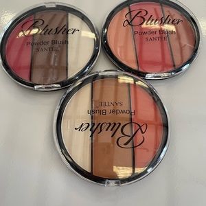 Brand new 9 colors blush on in three set bundle